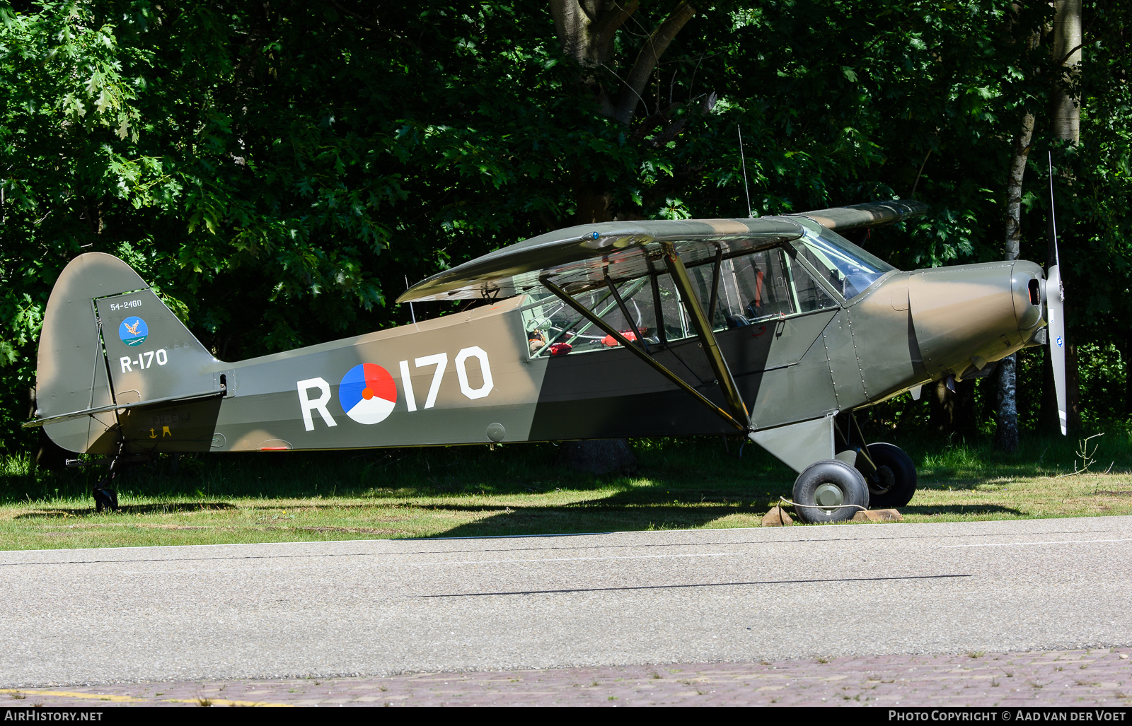 Aircraft Photo of PH-ENJ / R-170 | Piper PA-18-150 Super Cub | Netherlands - Air Force | AirHistory.net #71327