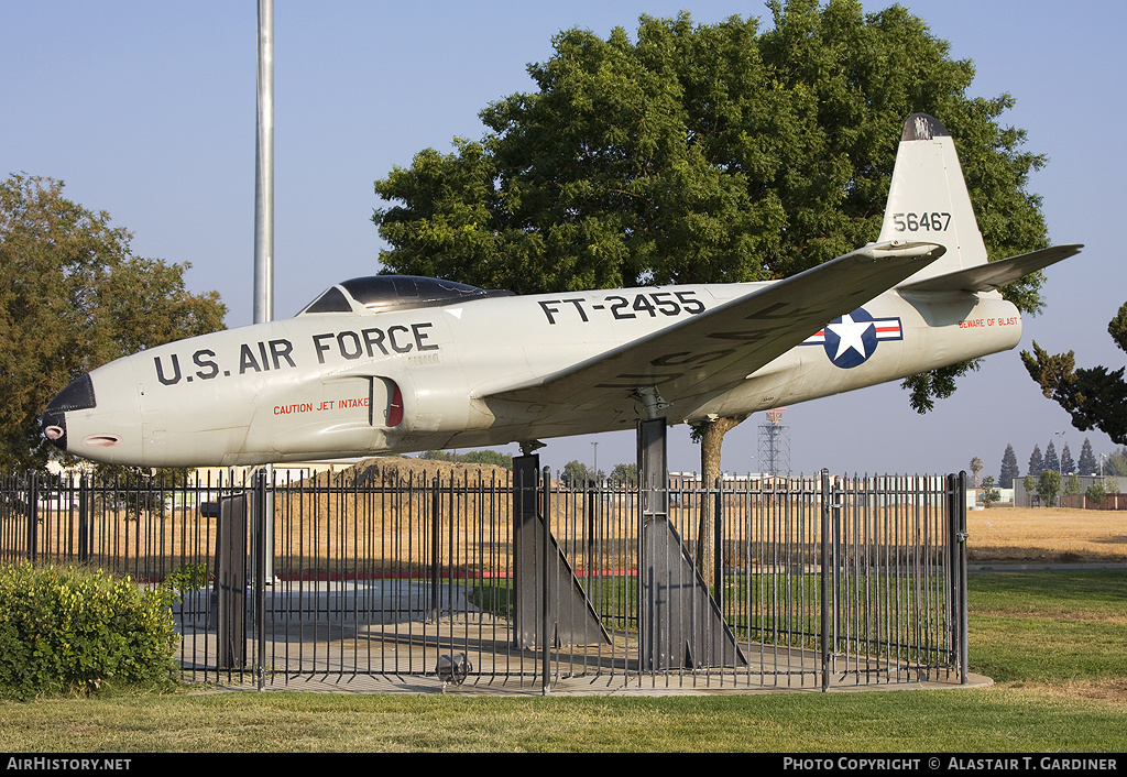 Aircraft Photo of 56467 | Lockheed TV-1 Shooting Star | USA - Air Force | AirHistory.net #71328
