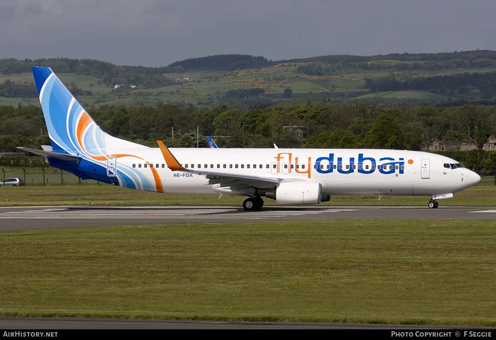 Aircraft Photo of A6-FDA | Boeing 737-86Q | Flydubai | AirHistory.net #71330
