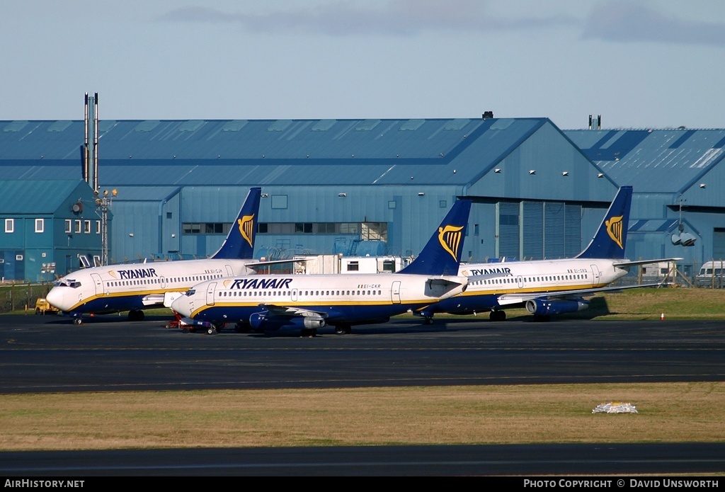 Aircraft Photo of EI-CKR | Boeing 737-2K2/Adv | Ryanair | AirHistory.net #71334