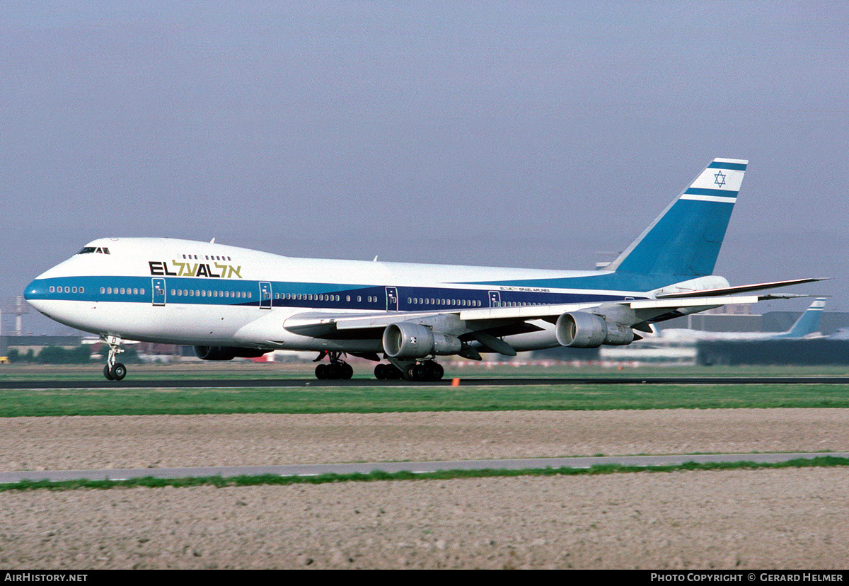 Aircraft Photo of 4X-AXD | Boeing 747-258C | El Al Israel Airlines | AirHistory.net #71338