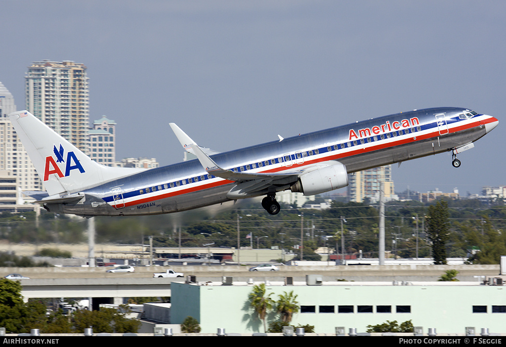 Aircraft Photo of N904AN | Boeing 737-823 | American Airlines | AirHistory.net #71340