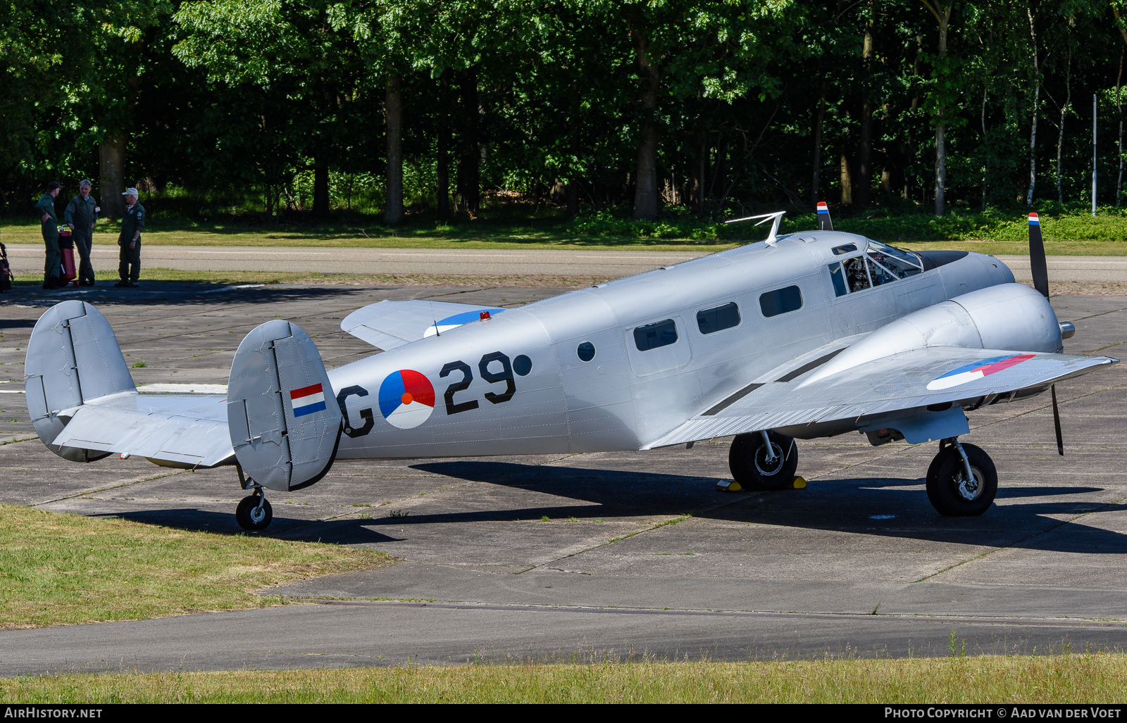 Aircraft Photo of PH-KHV / G-29 | Beech Expeditor 3NM | Koninklijke Luchtmacht Historische Vlucht | Netherlands - Air Force | AirHistory.net #71356