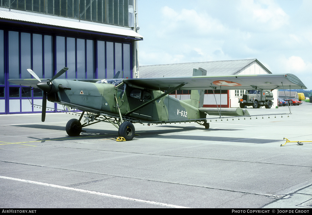 Aircraft Photo of V-632 | Pilatus PC-6/B2-H2M Turbo Porter | Switzerland - Air Force | AirHistory.net #71360