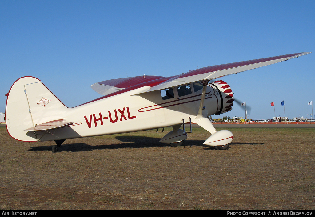 Aircraft Photo of VH-UXL | Stinson SR-8C Reliant | AirHistory.net #71365