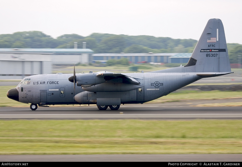 Aircraft Photo of 98-5307 / 85307 | Lockheed Martin WC-130J Hercules (L-382G) | USA - Air Force | AirHistory.net #71380