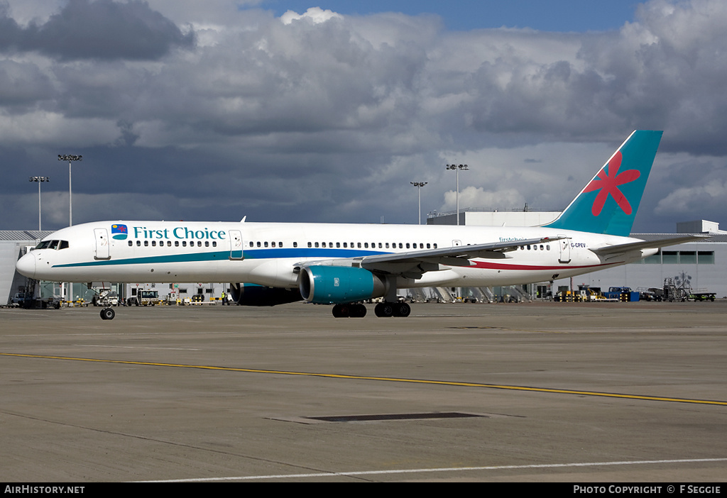 Aircraft Photo of G-CPEV | Boeing 757-236 | First Choice Airways | AirHistory.net #71388