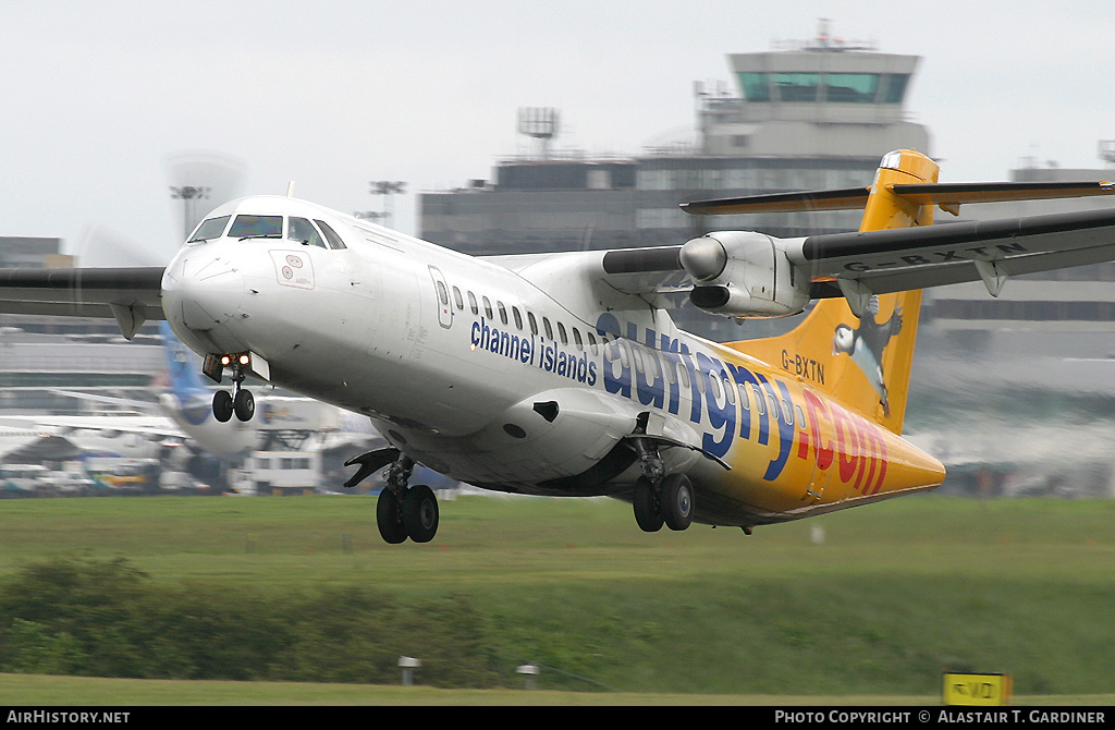 Aircraft Photo of G-BXTN | ATR ATR-72-202 | Aurigny Air Services | AirHistory.net #71402