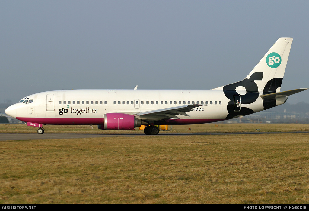 Aircraft Photo of G-IGOE | Boeing 737-3Y0 | Go Fly | AirHistory.net #71404