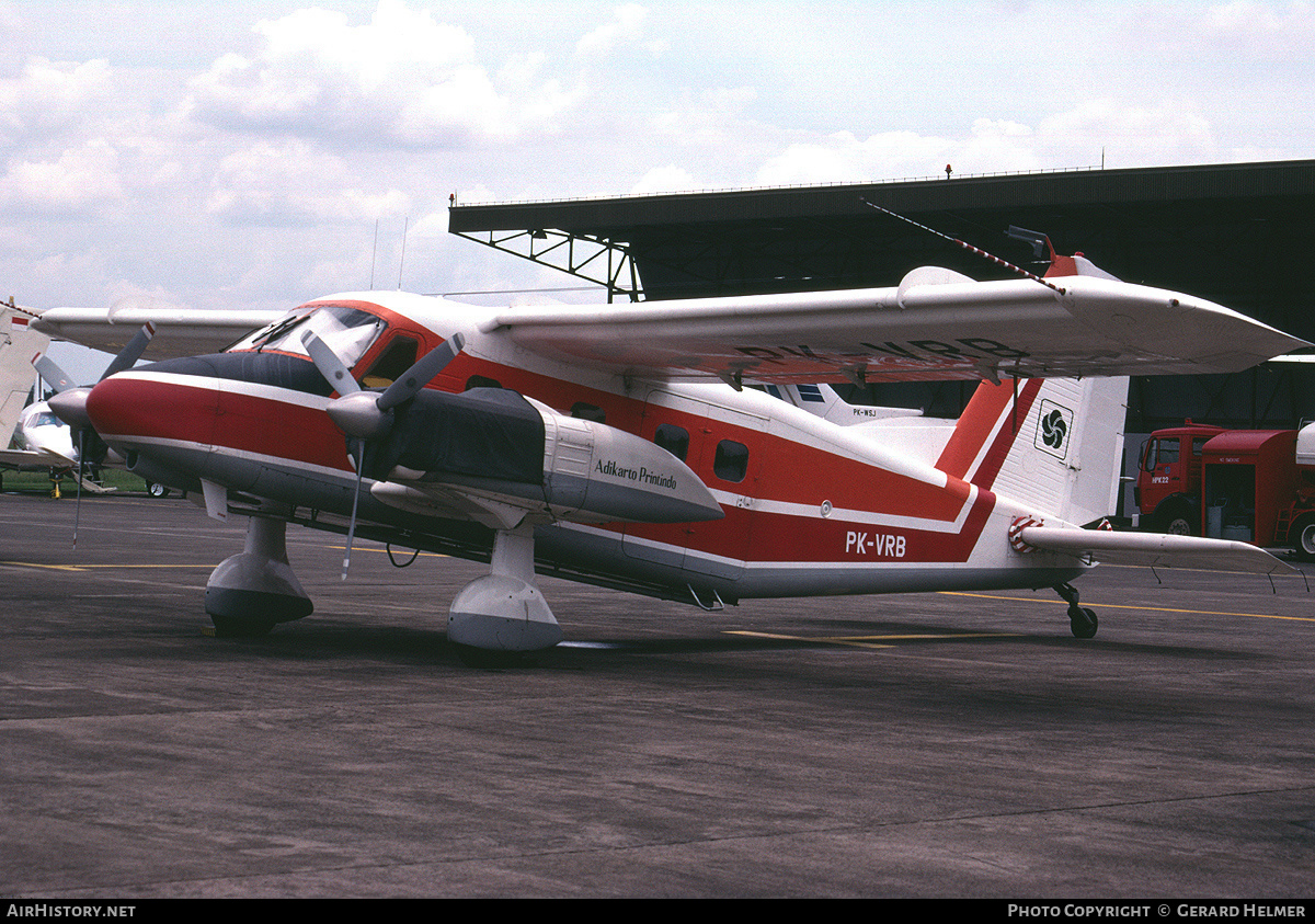 Aircraft Photo of PK-VRB | Dornier Do-28D-1 Skyservant | Adikarto Printindo | AirHistory.net #71426
