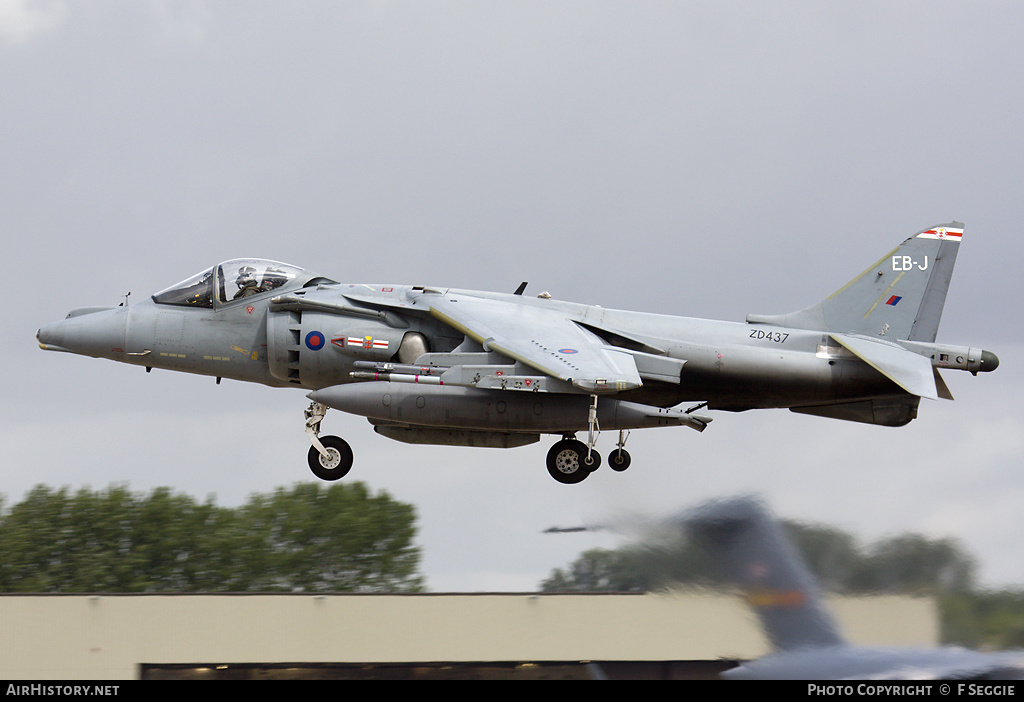 Aircraft Photo of ZD437 | British Aerospace Harrier GR9 | UK - Navy | AirHistory.net #71428