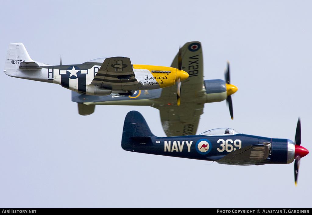 Aircraft Photo of G-BTCD / 413704 | North American P-51D Mustang | USA - Air Force | AirHistory.net #71433