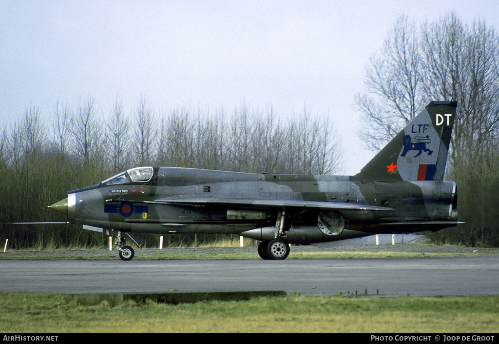 Aircraft Photo of XS456 | English Electric Lightning T5 | UK - Air Force | AirHistory.net #71444