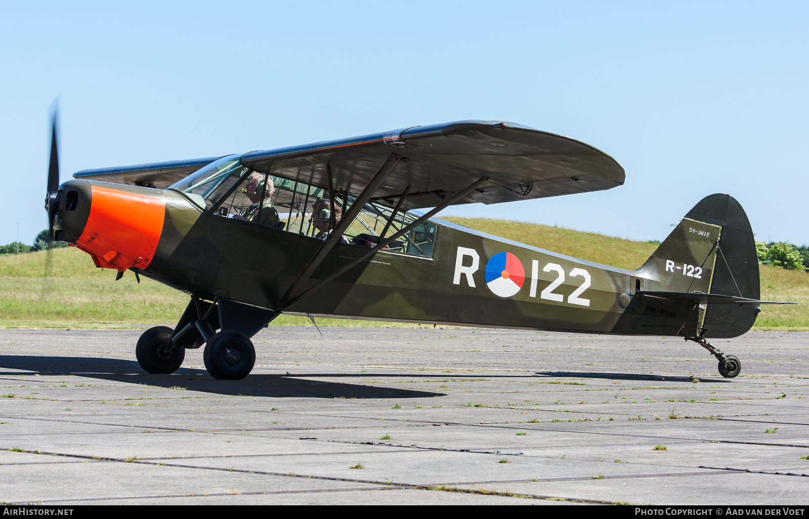 Aircraft Photo of PH-PPW / R-122 | Piper L-21B Super Cub | Koninklijke Luchtmacht Historische Vlucht | Netherlands - Air Force | AirHistory.net #71457