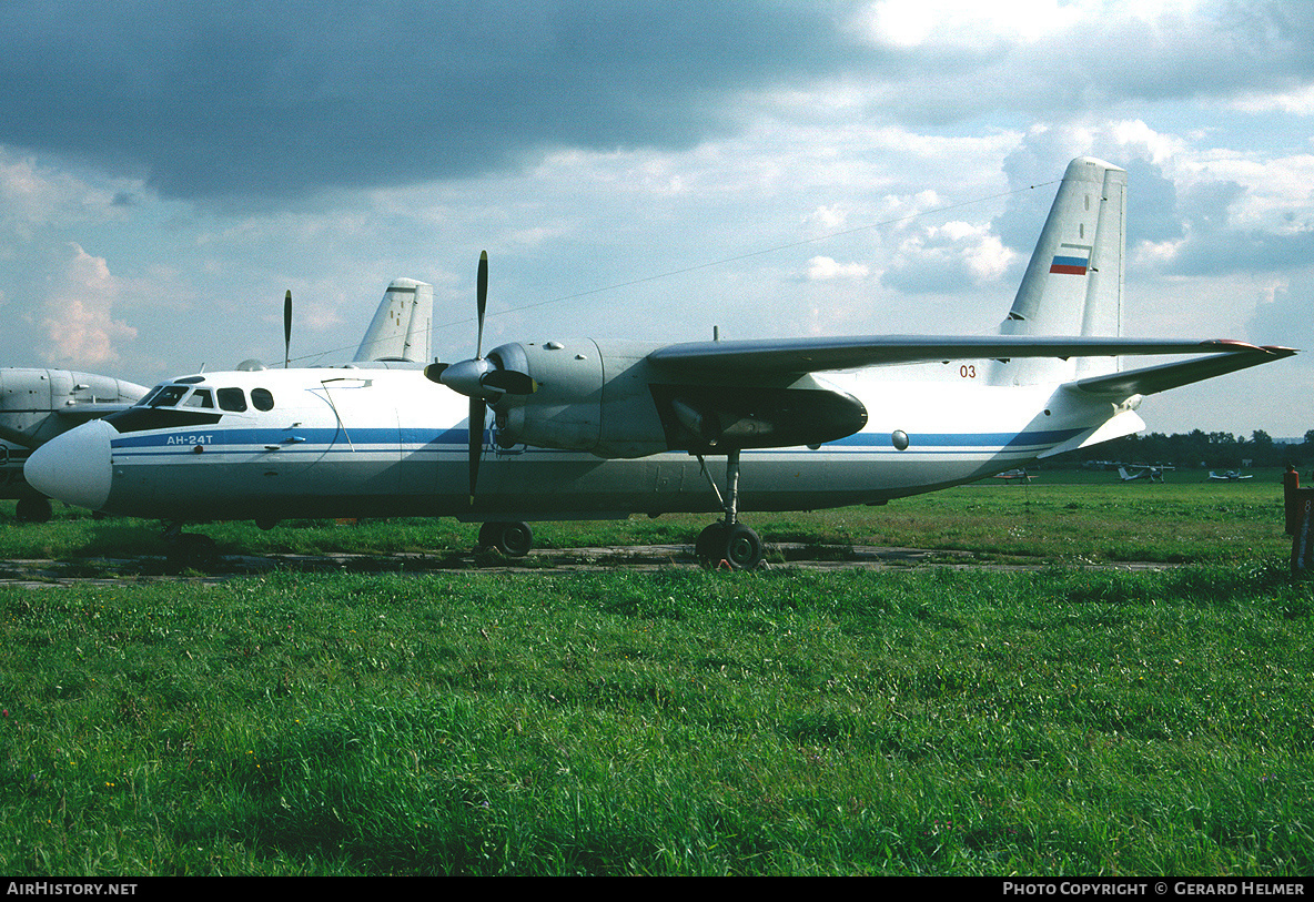 Aircraft Photo of 03 red | Antonov An-24T | Russia - Air Force | AirHistory.net #71461