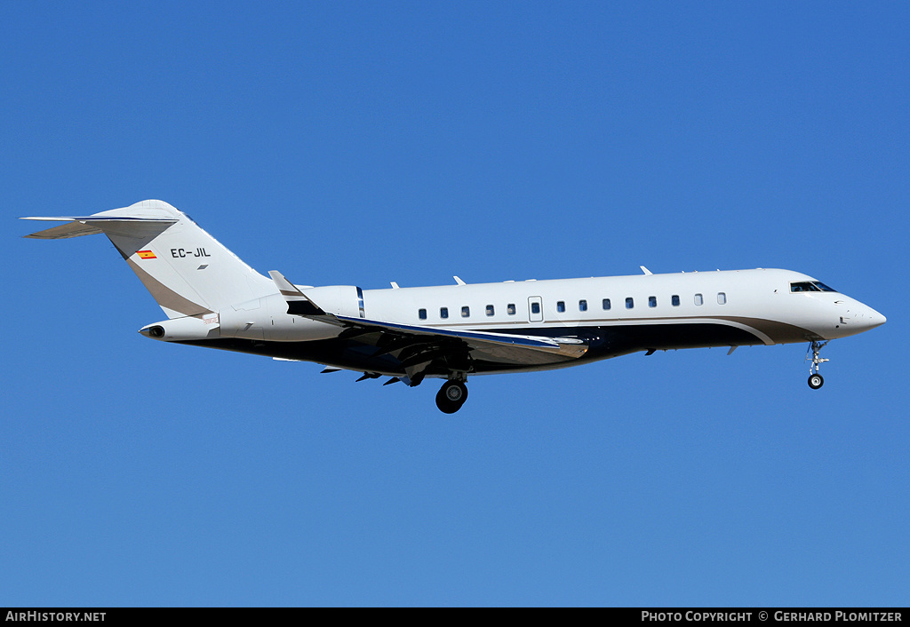 Aircraft Photo of EC-JIL | Bombardier Global Express (BD-700-1A10) | AirHistory.net #71471