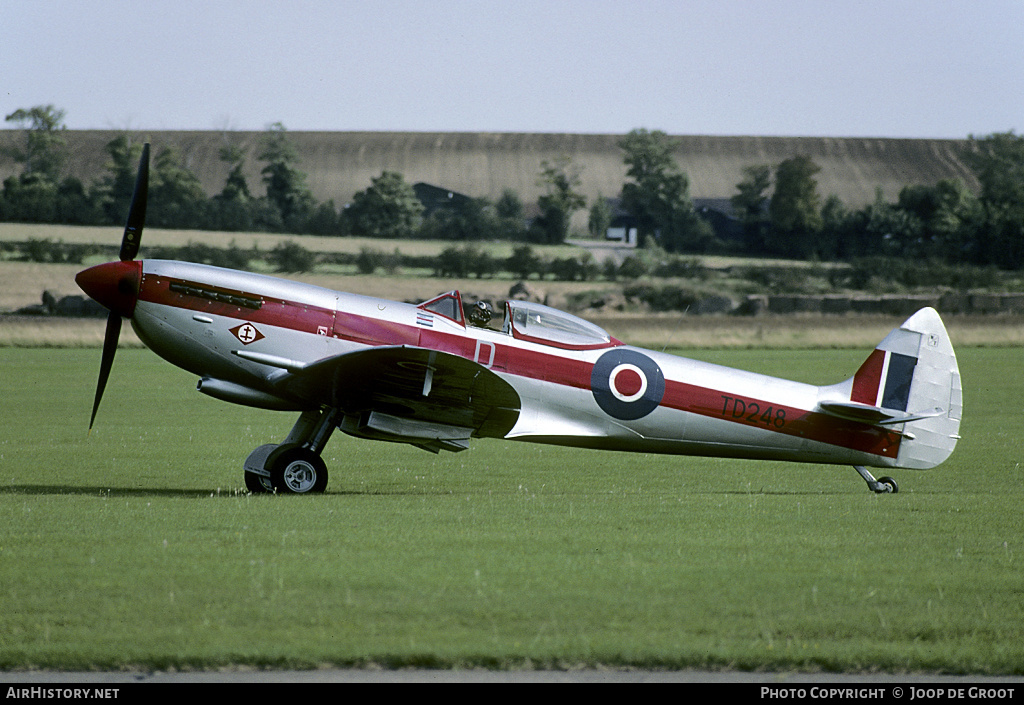 Aircraft Photo of G-OXVI / TD248 | Supermarine 361 Spitfire LF16E | UK - Air Force | AirHistory.net #71476