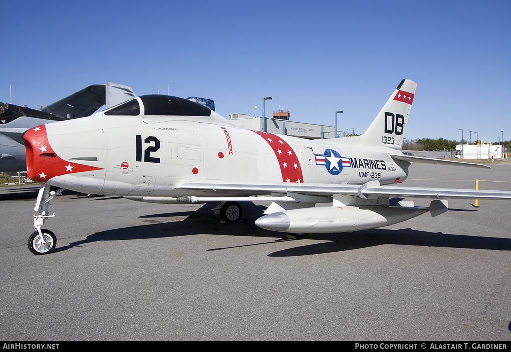 Aircraft Photo of 141393 | North American FJ-3M Fury | USA - Marines | AirHistory.net #71484
