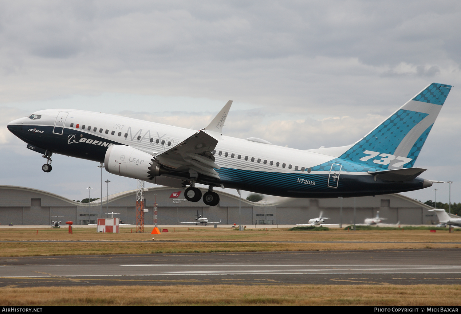 Aircraft Photo of N7201S | Boeing 737-7 Max 7 | Boeing | AirHistory.net #71490