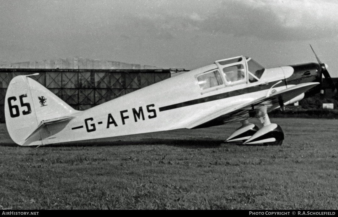 Aircraft Photo of G-AFMS | Moss MA-2 | AirHistory.net #71495