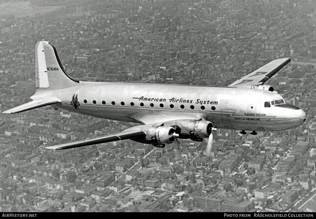 Aircraft Photo of NC90404 | Douglas C-54B Skymaster | American Airlines System | AirHistory.net #71497