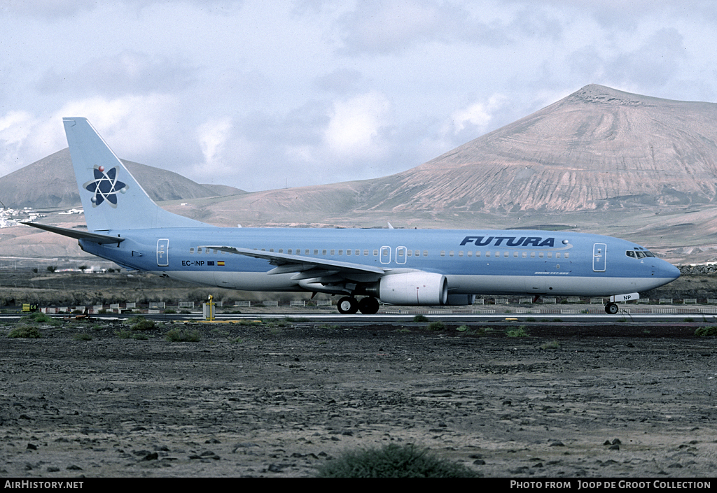 Aircraft Photo of EC-INP | Boeing 737-804 | Futura International Airways | AirHistory.net #71506