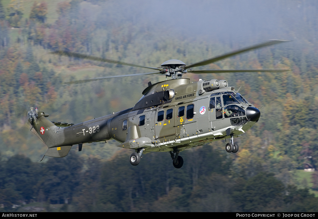 Aircraft Photo of T-323 | Aerospatiale TH06 Super Puma (AS-332M1) | Switzerland - Air Force | AirHistory.net #71513