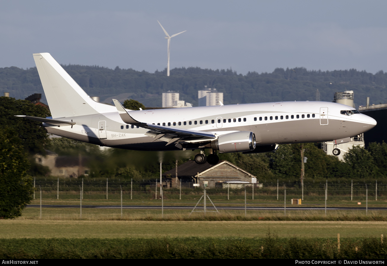 Aircraft Photo of 9H-ZAK | Boeing 737-3Y0 | AirHistory.net #71526