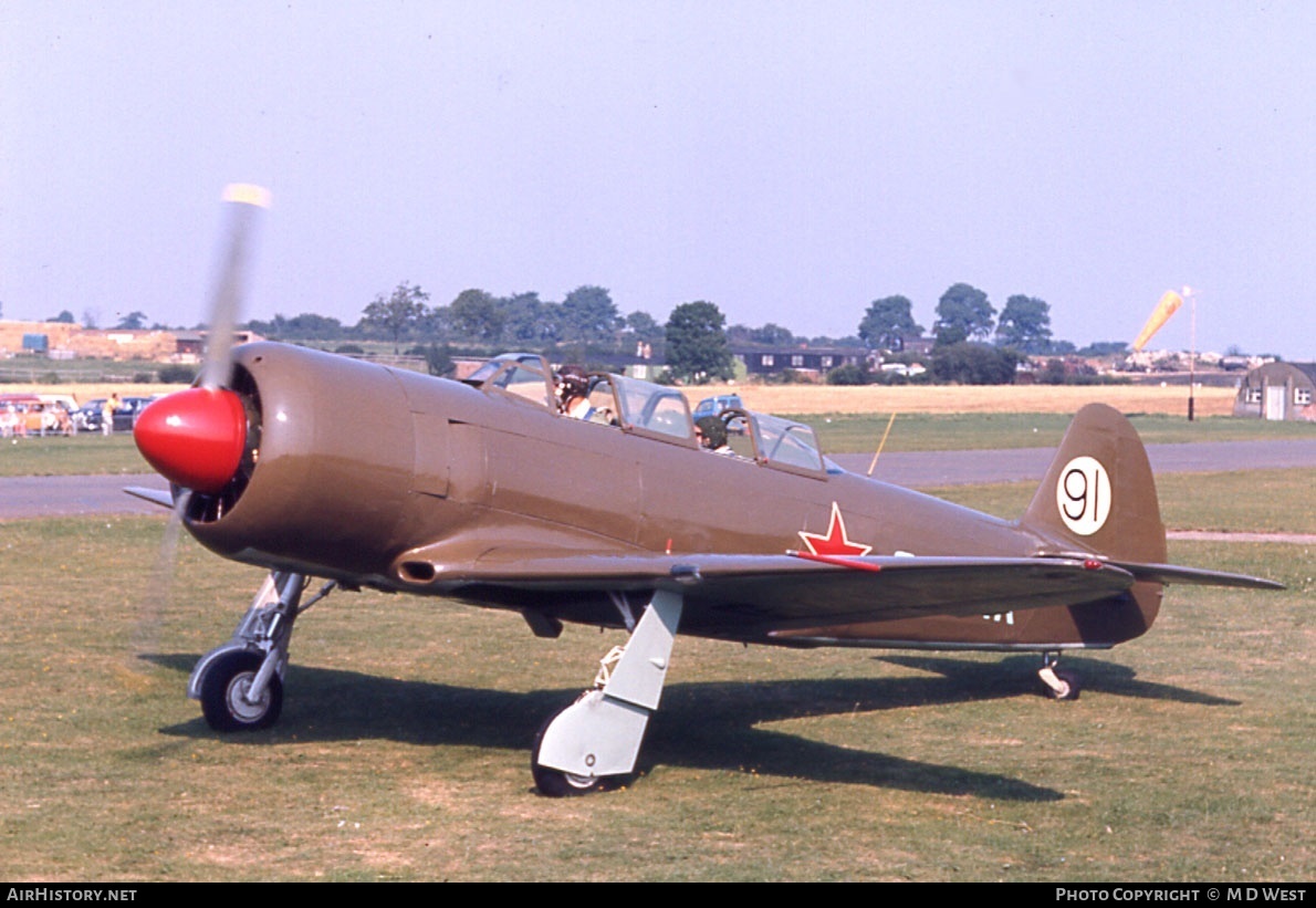 Aircraft Photo of G-AYAK | Let C.11 | Soviet Union - Air Force | AirHistory.net #71530