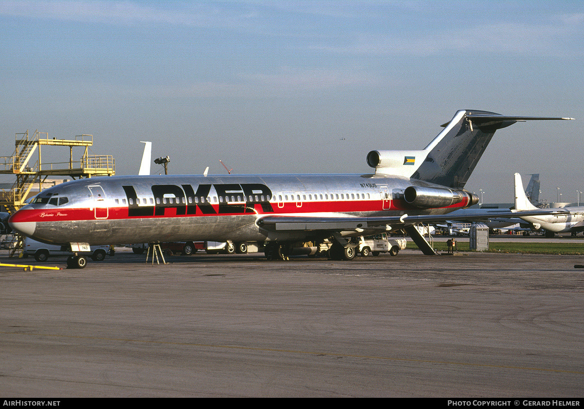 Aircraft Photo of N743US | Boeing 727-281 | Laker Airways Bahamas | AirHistory.net #71534