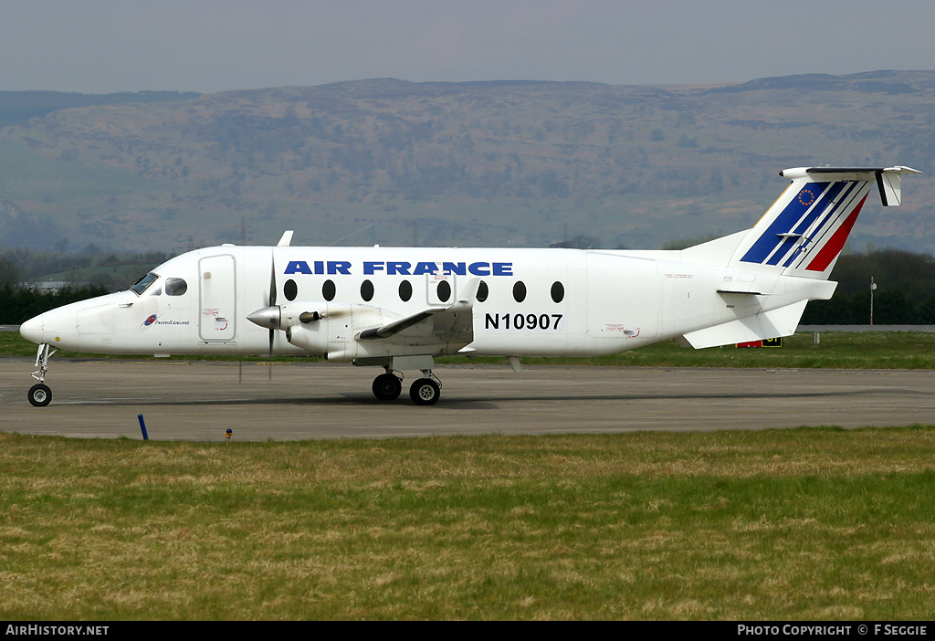 Aircraft Photo of N10907 | Raytheon 1900D | Air France | AirHistory.net #71538