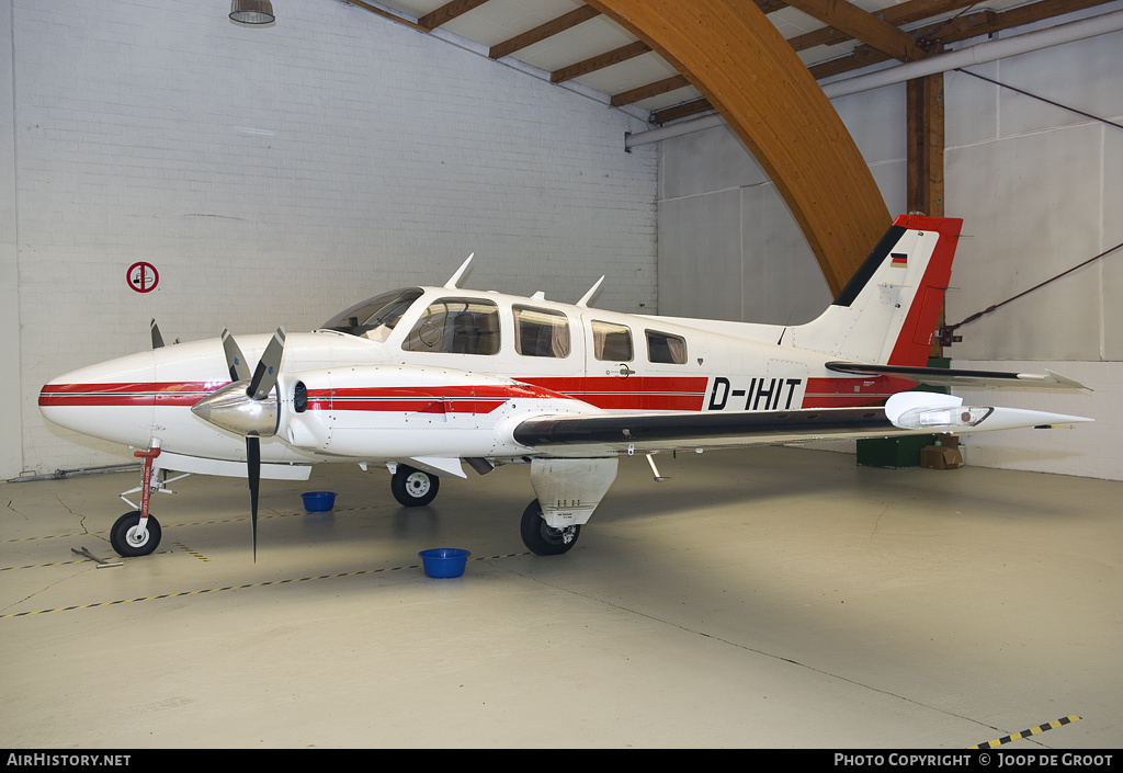 Aircraft Photo of D-IHIT | Beech 58P Pressurized Baron | AirHistory.net #71549