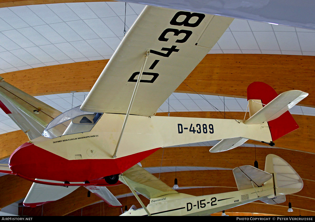 Aircraft Photo of D-4389 | Raab Doppelraab V | Oldtimer Segelflugclub Wasserkuppe | AirHistory.net #71558