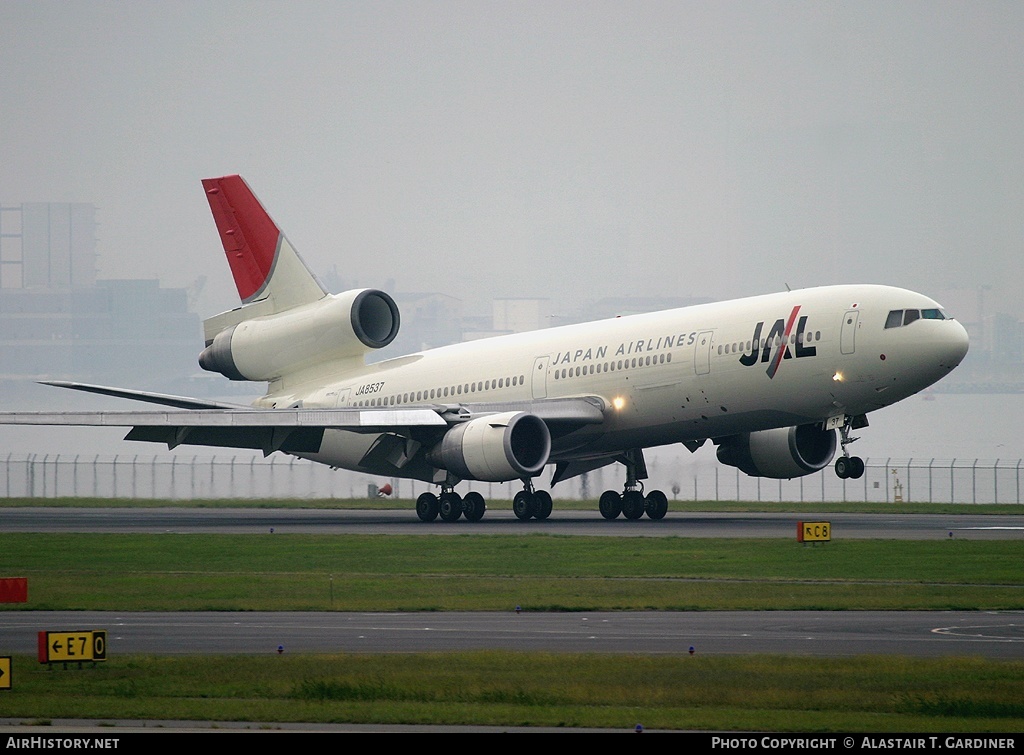 Aircraft Photo of JA8537 | McDonnell Douglas DC-10-40(I) | Japan Airlines - JAL | AirHistory.net #71561