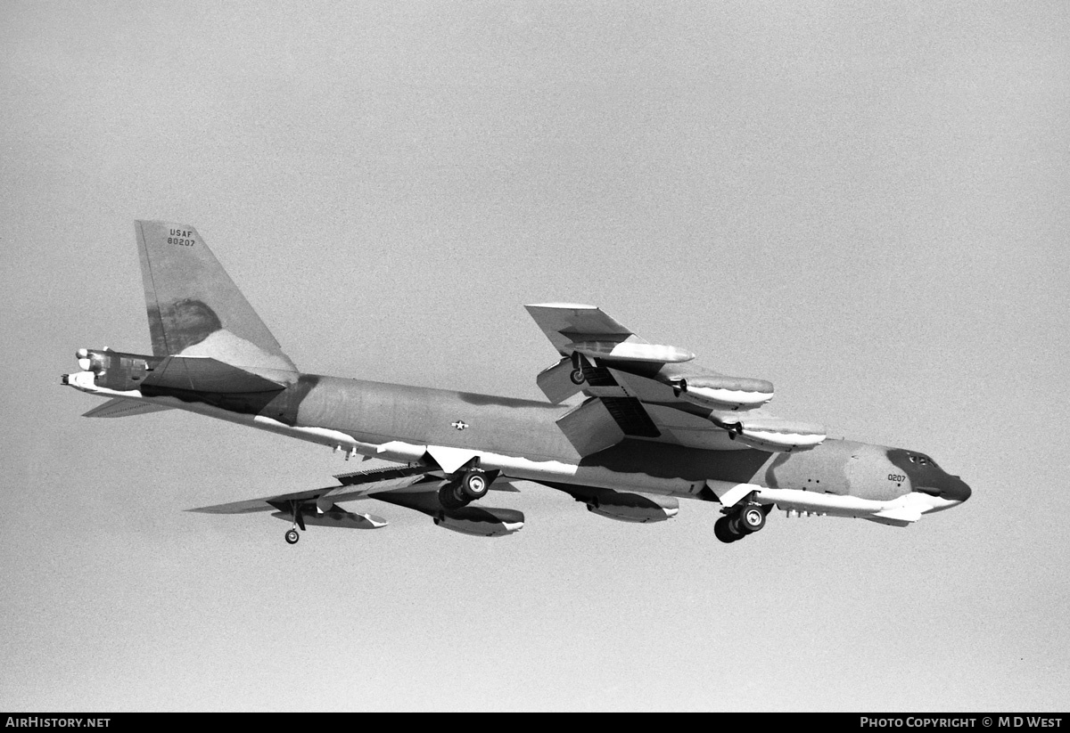 Aircraft Photo of 58-0207 / 80207 | Boeing B-52G Stratofortress | USA - Air Force | AirHistory.net #71562