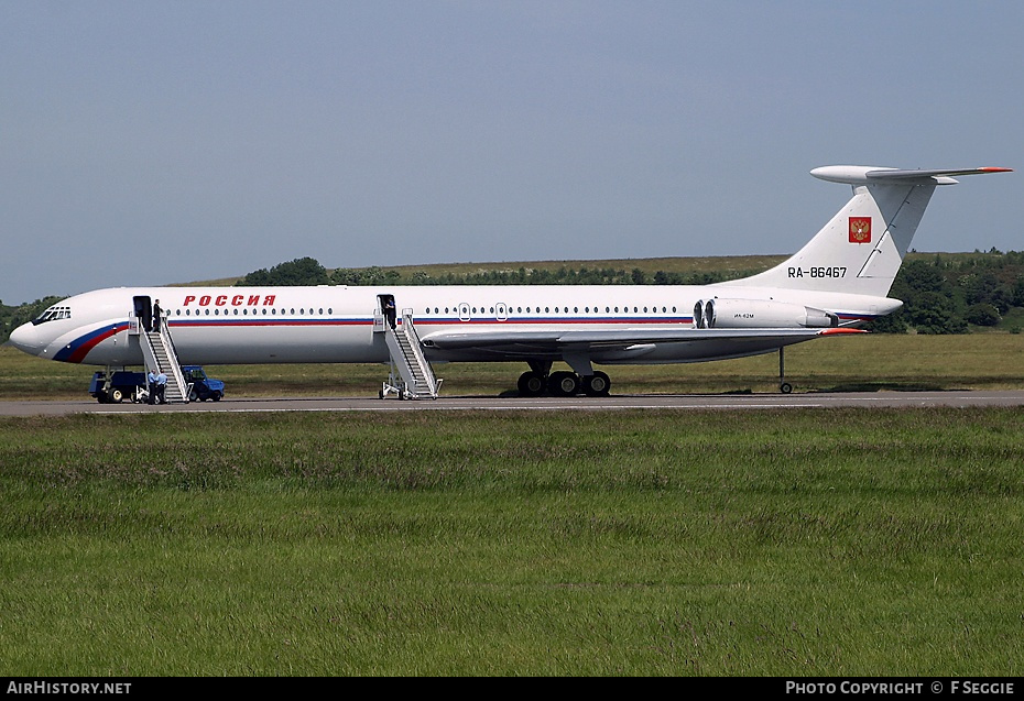 Aircraft Photo of RA-86467 | Ilyushin Il-62M | Rossiya - Special Flight Detachment | AirHistory.net #71571