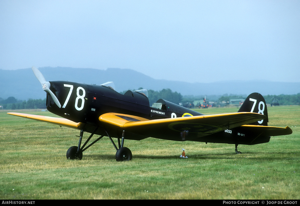 Aircraft Photo of SE-BPT / 5033 | Klemm Kl 35D | Sweden - Air Force | AirHistory.net #71575