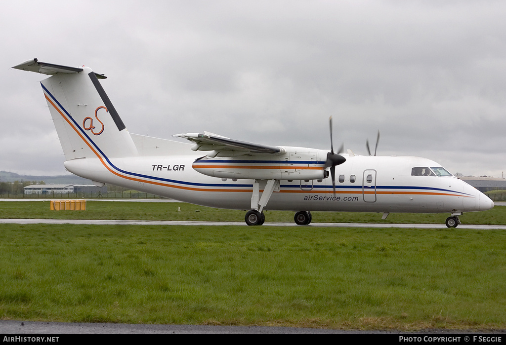 Aircraft Photo of TR-LGR | De Havilland Canada DHC-8-102 Dash 8 | Air Service Gabon | AirHistory.net #71587