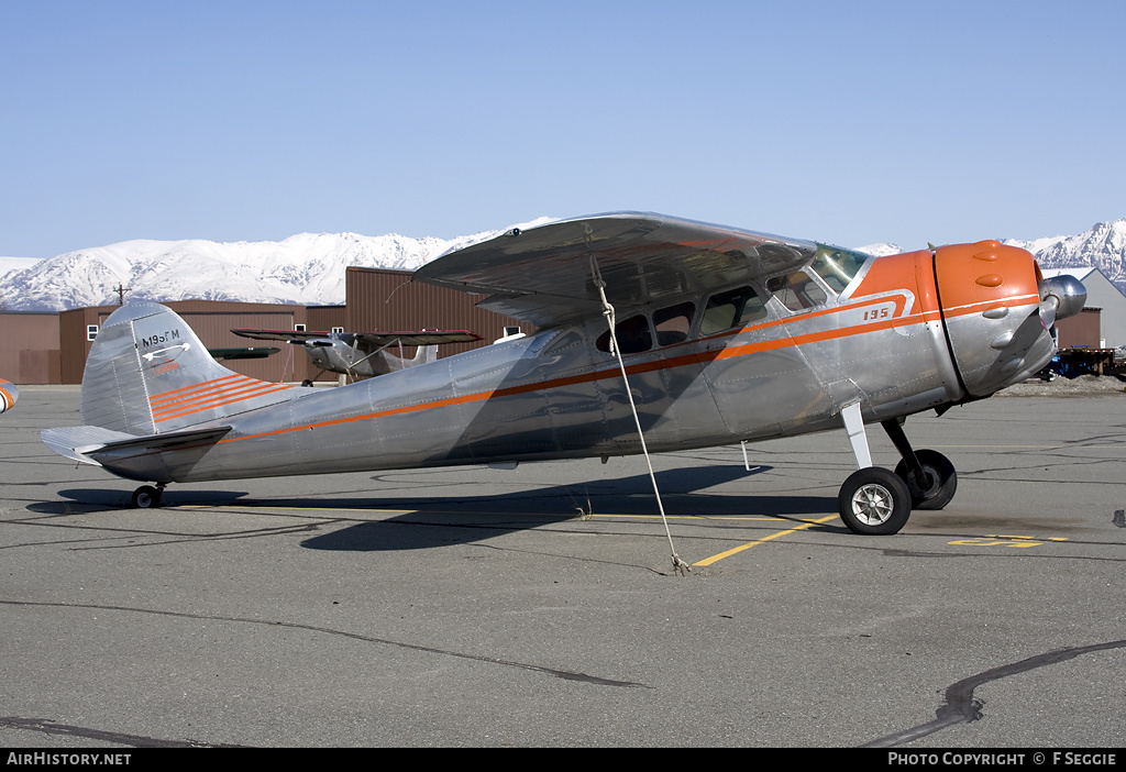Aircraft Photo of N195FM | Cessna 195 | AirHistory.net #71591
