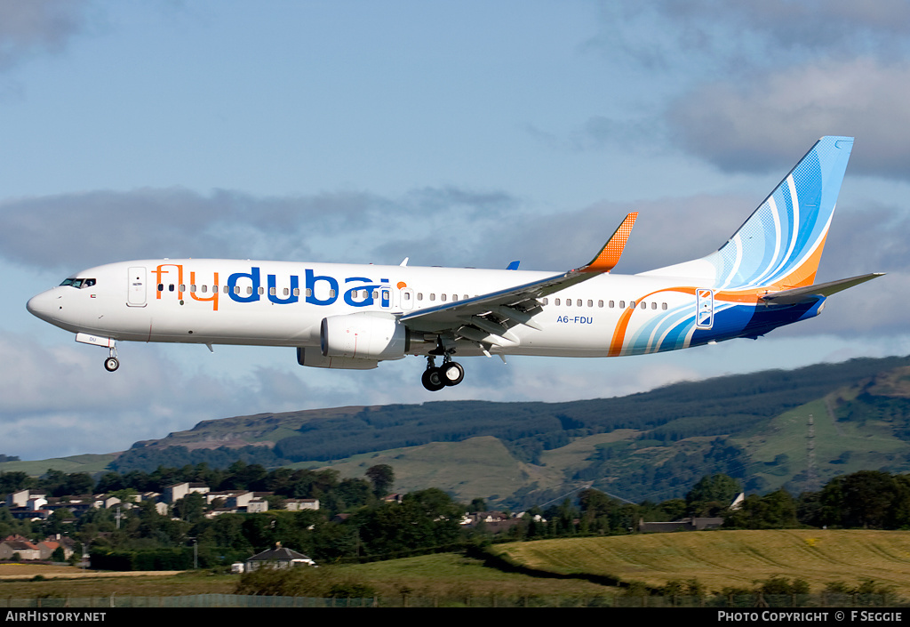 Aircraft Photo of A6-FDU | Boeing 737-8KN | Flydubai | AirHistory.net #71614