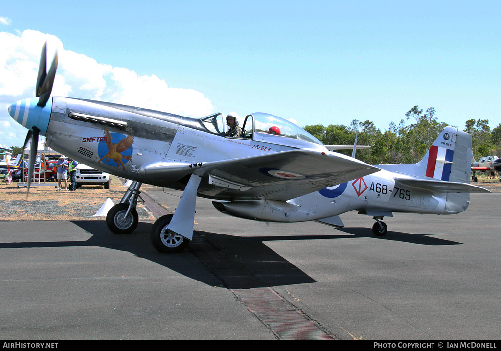 Aircraft Photo of VH-MFT / A68-769 | Commonwealth CA-18 Mustang 21 (P-51D) | Australia - Air Force | AirHistory.net #71633
