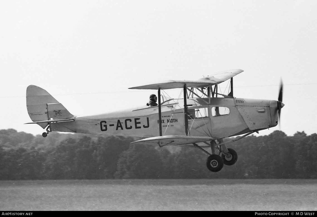 Aircraft Photo of G-ACEJ | De Havilland D.H. 83 Fox Moth | AirHistory.net #71641