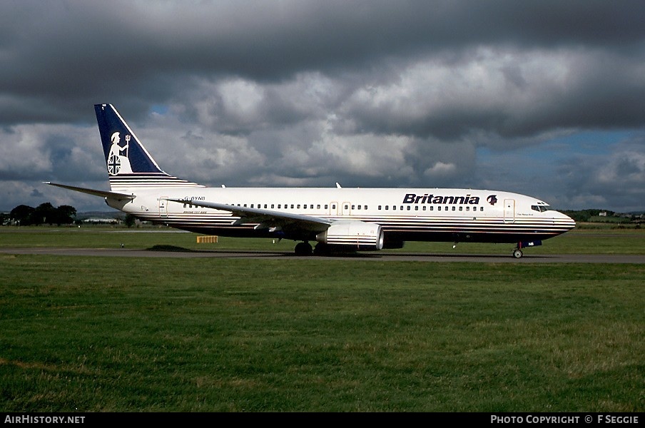 Aircraft Photo of G-BYNB | Boeing 737-804 | Britannia Airways | AirHistory.net #71642