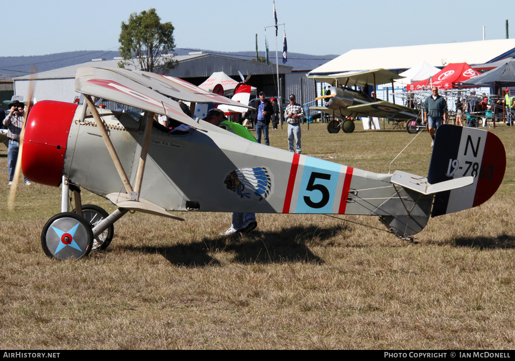 Aircraft Photo of 19-7860 | Nieuport 17 (replica) | AirHistory.net #71647