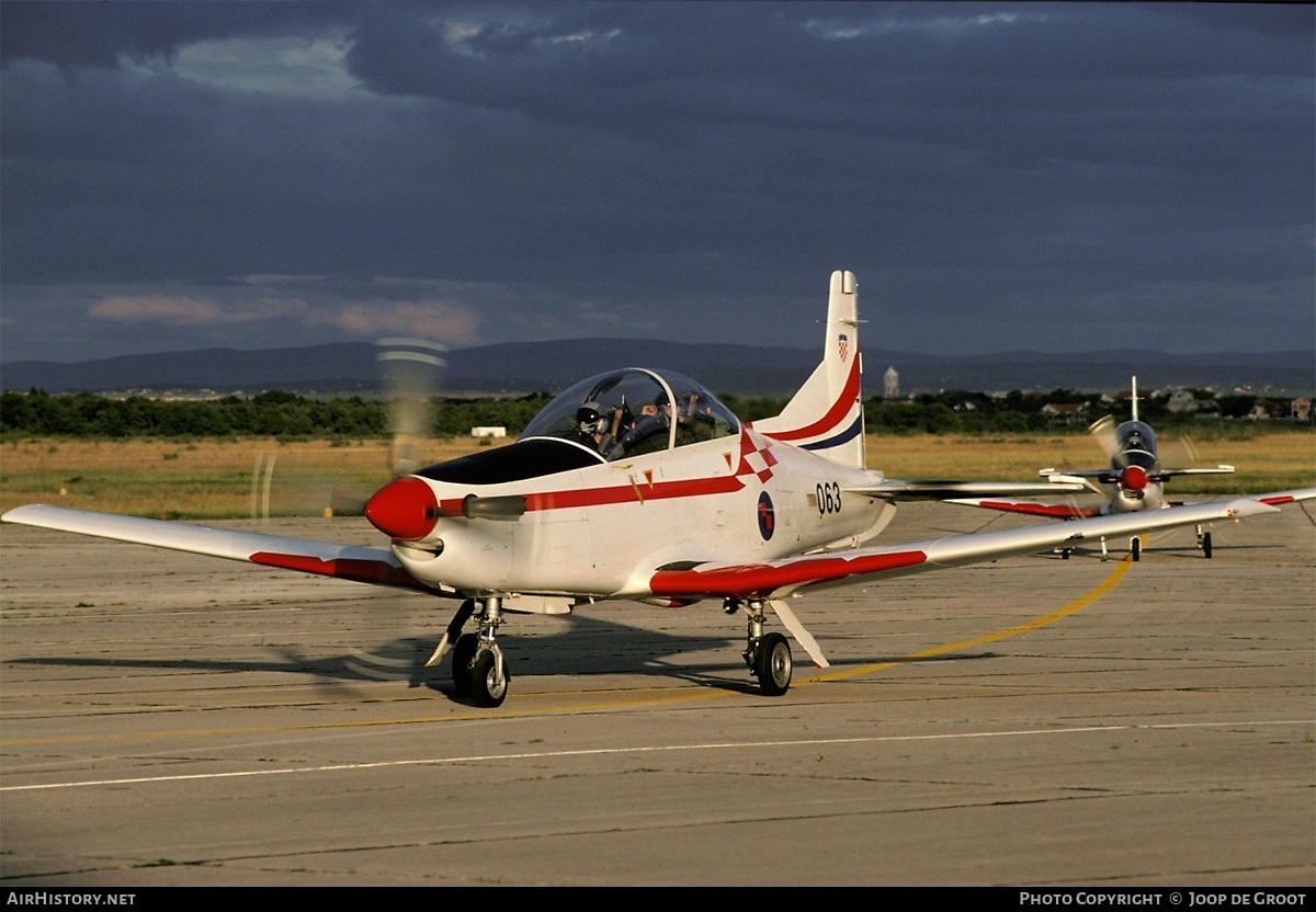 Aircraft Photo of 063 | Pilatus PC-9M | Croatia - Air Force | AirHistory.net #71652