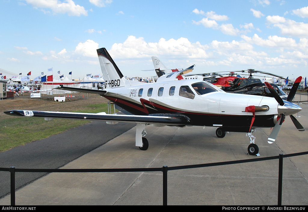 Aircraft Photo of F-HBGD | Socata TBM-850 (700N) | AirHistory.net #71654