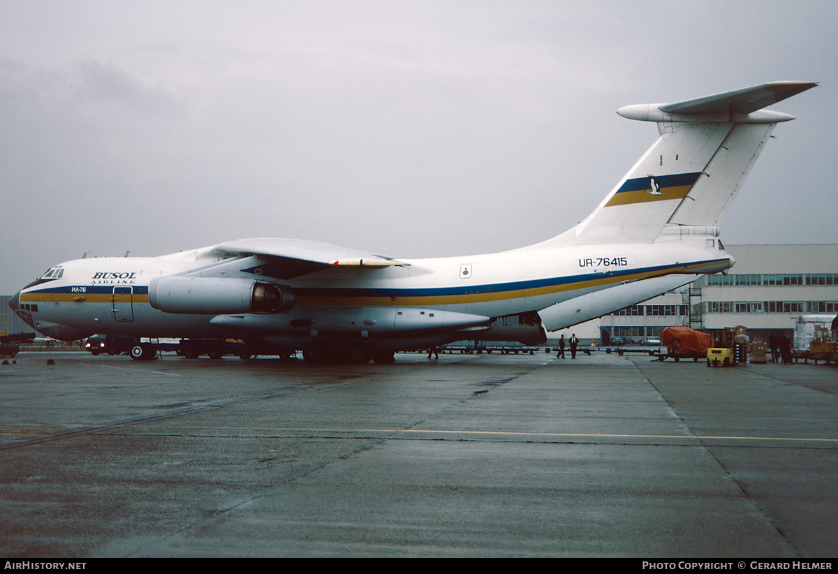 Aircraft Photo of UR-76415 | Ilyushin Il-78 | Busol Airline | AirHistory.net #71655