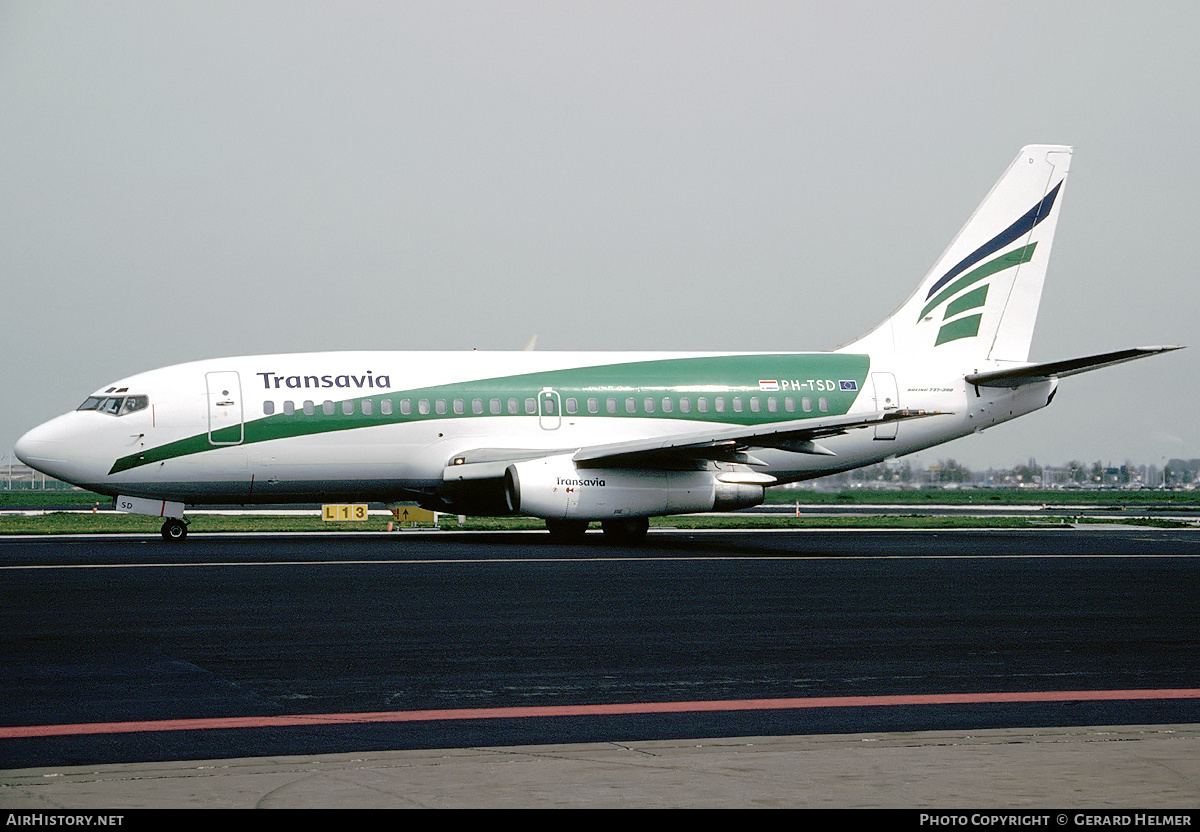 Aircraft Photo of PH-TSD | Boeing 737-236/Adv | Transavia | AirHistory.net #71664