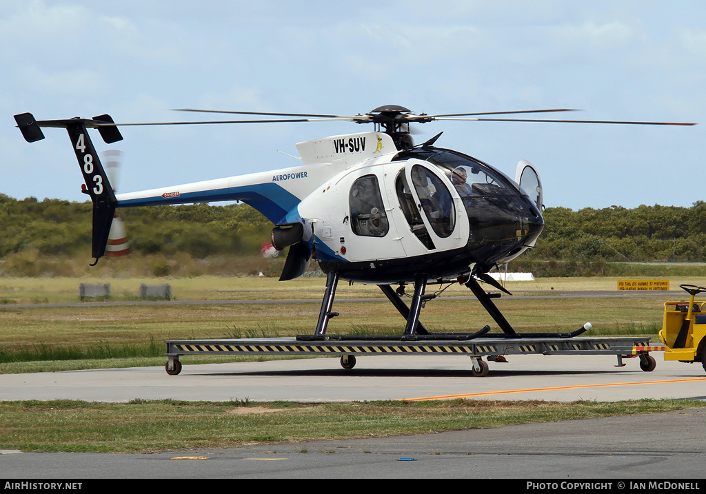 Aircraft Photo of VH-SUV | McDonnell Douglas MD-500E (369E) | AirHistory.net #71666