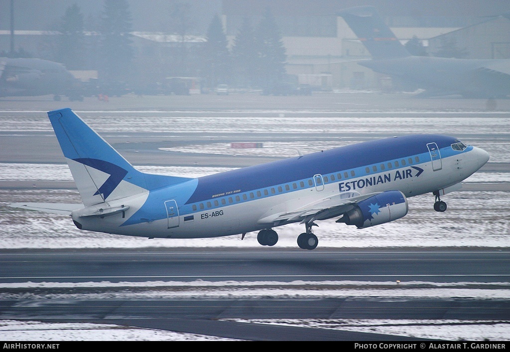 Aircraft Photo of ES-ABG | Boeing 737-505 | Estonian Air | AirHistory.net #71668